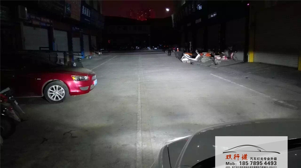 南寧雙行道車燈改裝-《CRV》強力升級海拉6