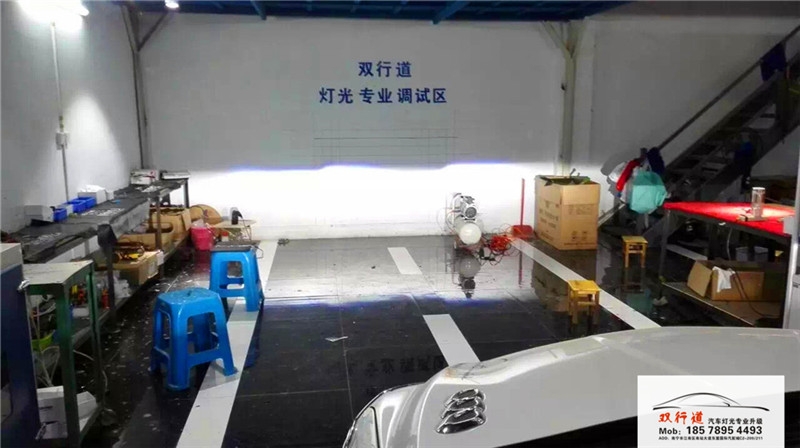 南寧雙行道車燈升級-《昂科拉》升級巖崎海拉5