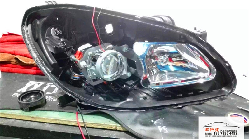 南寧雙行道車燈升級-《昂科拉》升級巖崎海拉5