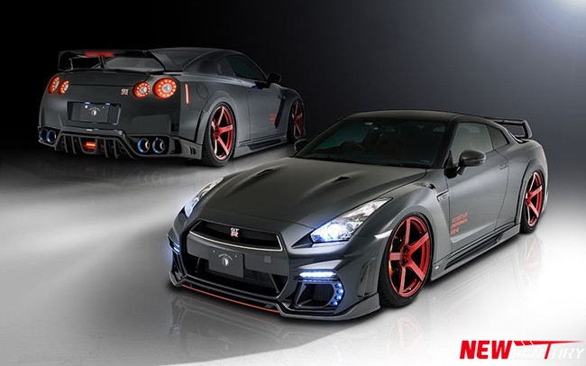 日產(chǎn)R35改裝狼炎寬體大包圍 日產(chǎn)GTR改裝Rowen套件