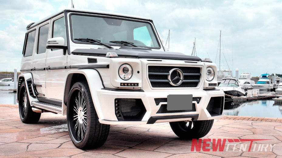 奔馳G級(jí)W463改裝WALD大包圍 G55 G500改裝大包圍機(jī)蓋