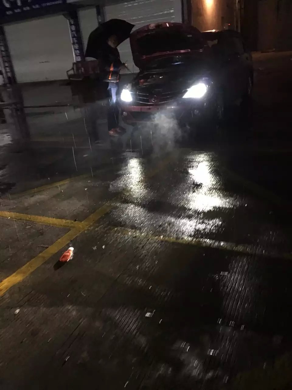 騏達大燈加裝Q5雙光透鏡    深圳光速車改改燈