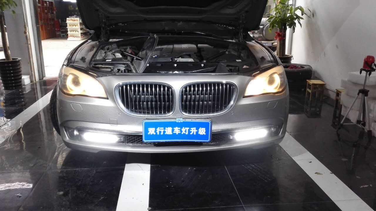 南寧雙行道車燈升級-《寶馬7系》老款大燈升新款