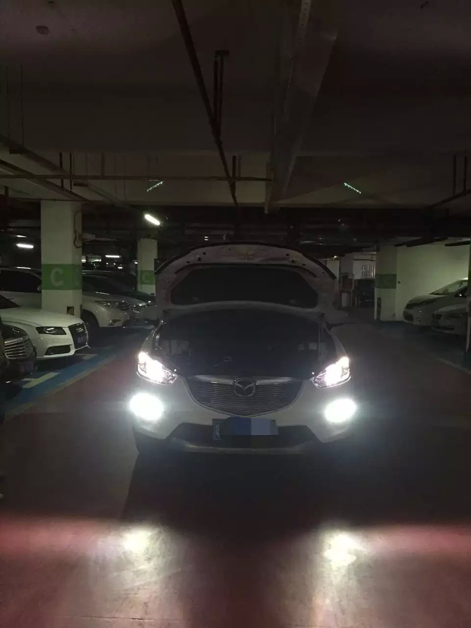 馬自達cx5改裝德國海拉5雙光透鏡