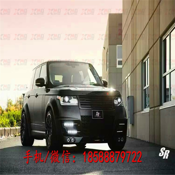 路虎行政版LUMANN改裝碳纖維 寬體包圍前唇后唇尾翼定風(fēng)翼前后杠