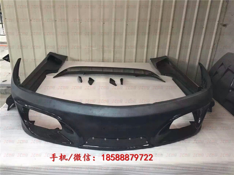 法拉利430改裝碳纖維尾翼 大包圍 前唇后唇 前后杠 側(cè)裙定風(fēng)翼