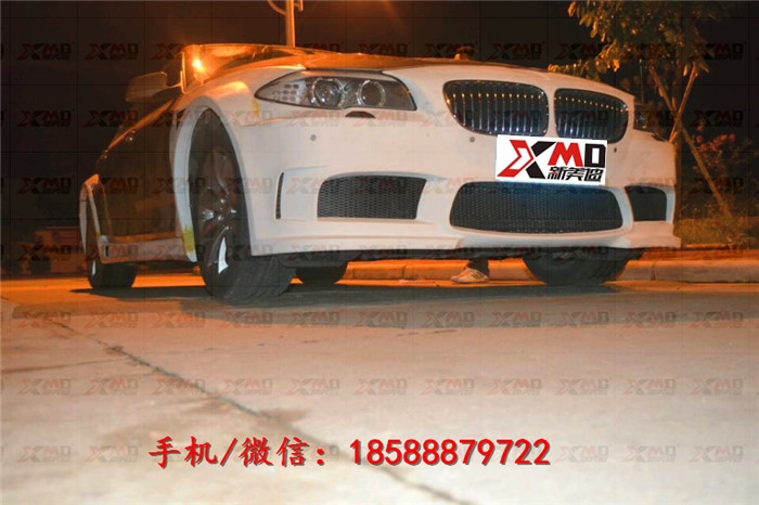 寶馬5系改裝HAMANN寬體包圍 前唇后唇 尾翼定風(fēng)翼 前后杠排氣輪