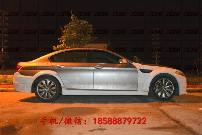 寶馬5系改裝HAMANN寬體包圍 前唇后唇 尾翼定風(fēng)翼 前后杠排氣輪