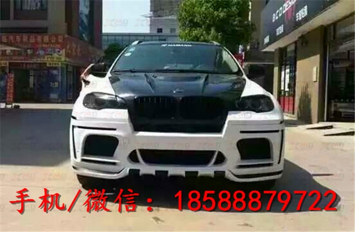 寶馬X6 E71 X5 E70改裝HAMANN,碳纖維寬體包圍前唇后唇 機蓋尾翼