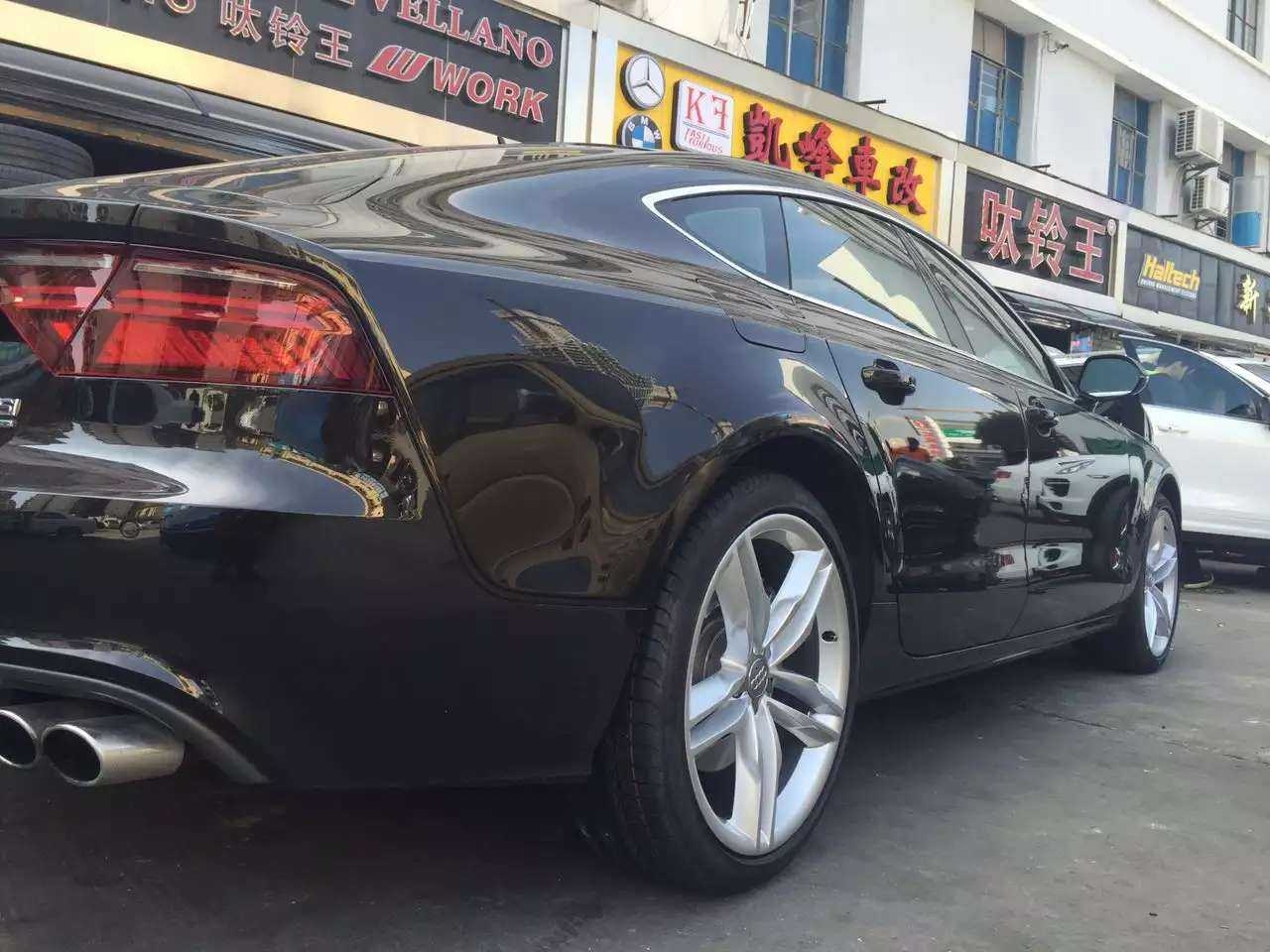 奧迪，換原裝20寸 效果不錯(cuò)