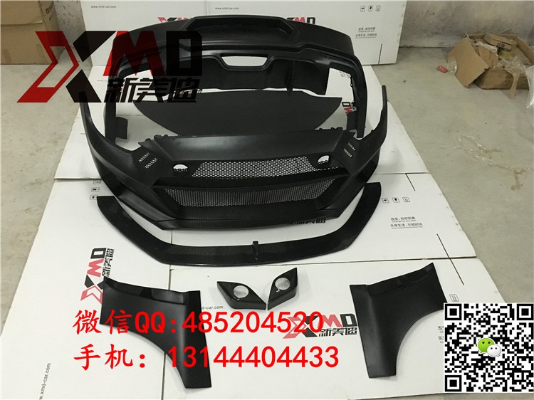 15 16款新野馬2.3T改裝GAS寬體大包圍 前杠 后杠 排氣管 尾翼機(jī)蓋