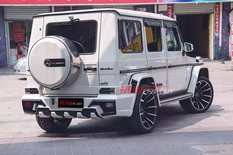 新款奔馳G級改裝WALD大包圍套件碳纖維機蓋 G500 G55改裝寬體大包圍