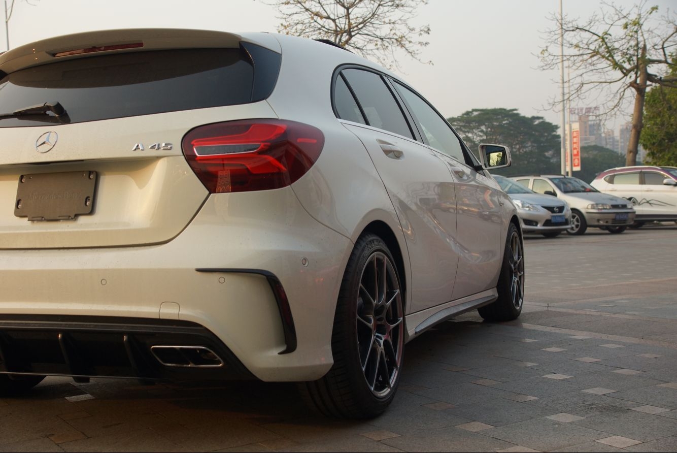 全新2016 BENZ A45 AMG升級(jí)BBS RF鍛造輪圈