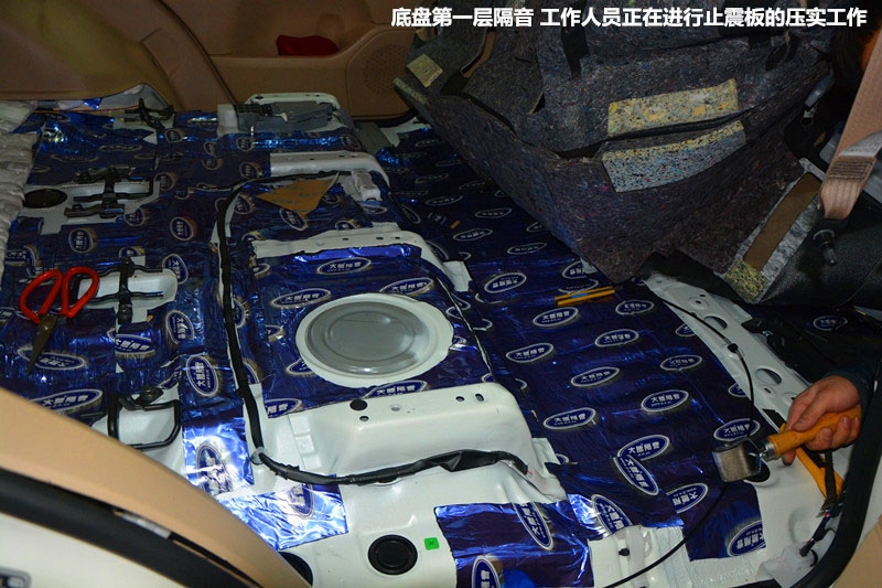 豐田陸地巡洋艦大能全車隔音降噪、音響改裝 唐山博納汽車音響