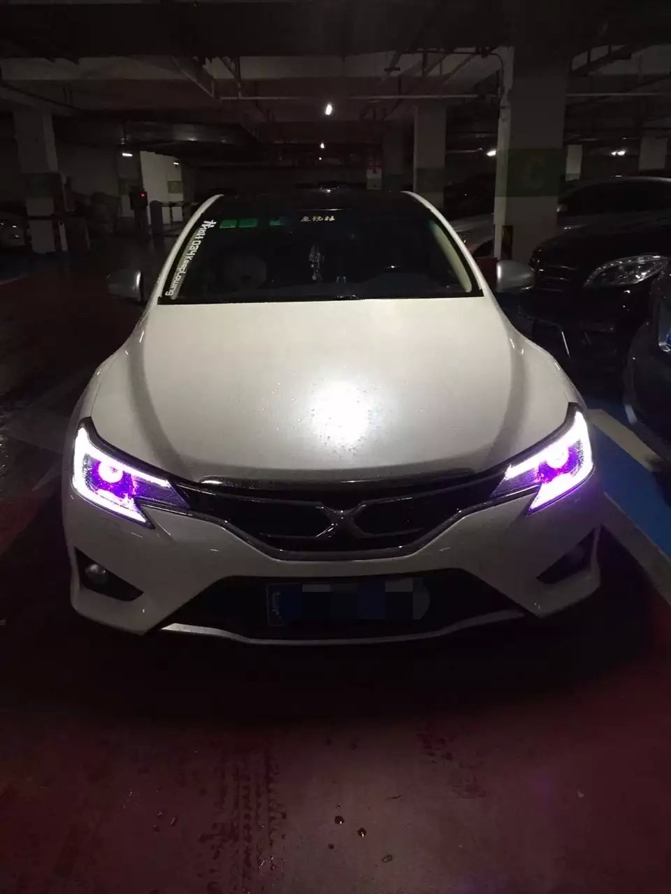 銳志，奔馳c，銳志大燈同步升級(jí)改裝    深圳光速車改改燈