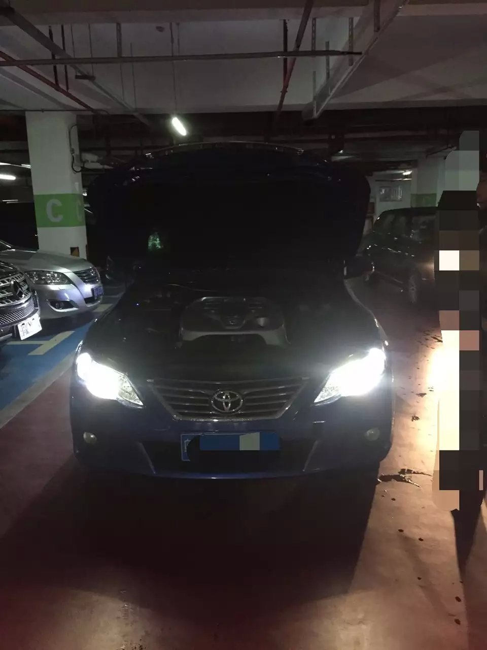 銳志，奔馳c，銳志大燈同步升級(jí)改裝    深圳光速車改改燈