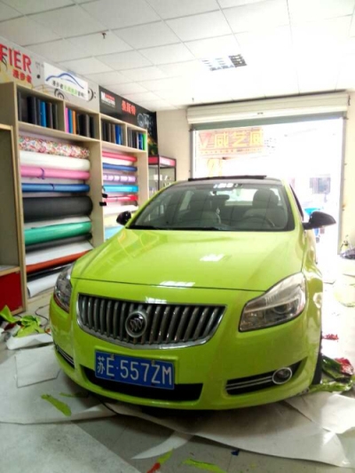 昆山新君威全車亮光綠