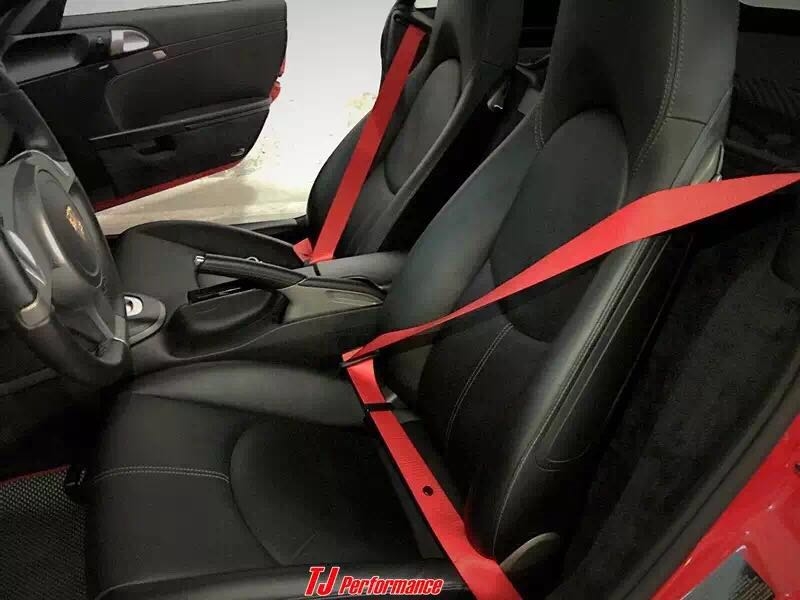 Porsche Cayman 987.2 更換BERGER 安全帶