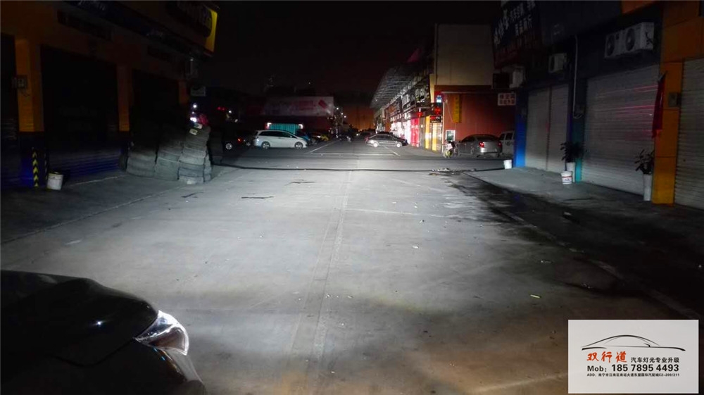 南寧雙行道車燈升級-《新漢蘭達(dá)》土豪配置上身，效果無得頂