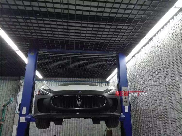瑪莎拉蒂改裝DMC前杠 GT改裝大包圍前杠樹脂加碳纖維套件