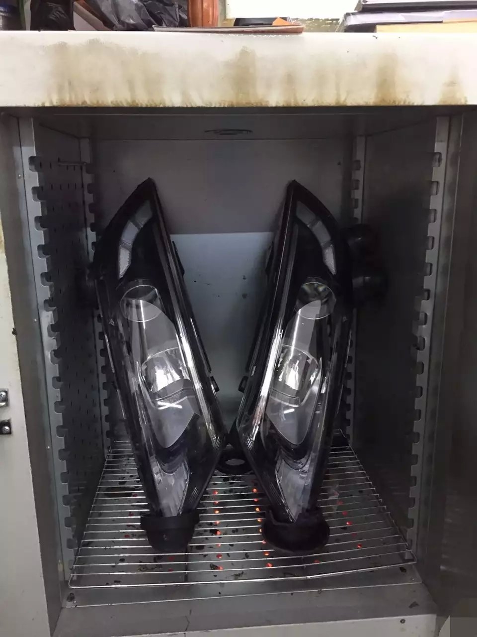 k5車燈升級Q5雙光透鏡     深圳光速車改改燈
