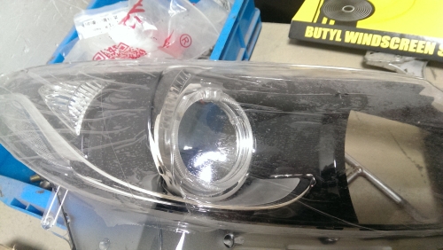 昆山昂克塞拉改燈 改排氣