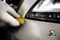 Mercedes-Benz 奔馳 S65 貼膜改色 貝殼白