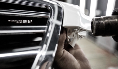 Mercedes-Benz 奔馳 S350 貼膜改色 貝殼白