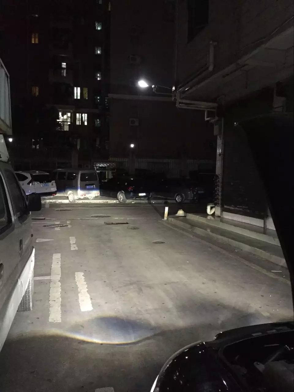 奧迪a6燈光升級Q5雙光透鏡    深圳光速車改改燈