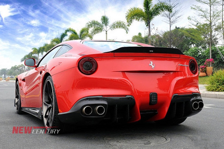 F12berlinetta法拉利F12碳纖維壓尾翼 Ferrari改裝DMC尾翼小包圍