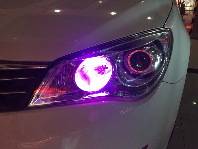 【榮威350車燈升級案例】上海榮威350改裝Q5透鏡 巖崎氙氣燈燈泡