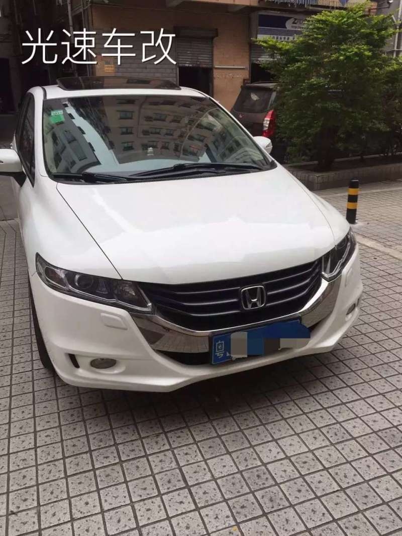 歐德賽車燈改裝Q5雙光透鏡   深圳光速車改改燈