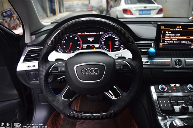 奧迪A8改裝S8包圍，ACE輪轂，RACECHIP外掛電腦-長(zhǎng)沙專業(yè)奧迪A8改裝