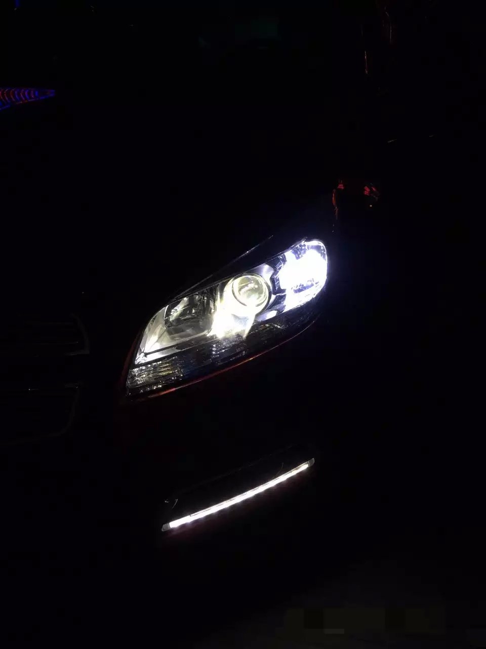 邁銳寶燈光升級Q5雙光透鏡    深圳光速車改改燈