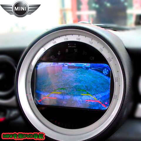 1314款MINI加裝原車專用DVD導(dǎo)航