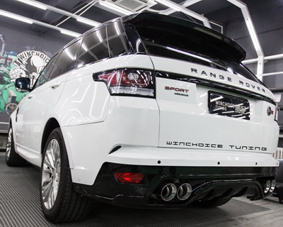 Land Rover 路虎 攬勝SVR 改裝升級包圍 安裝完成