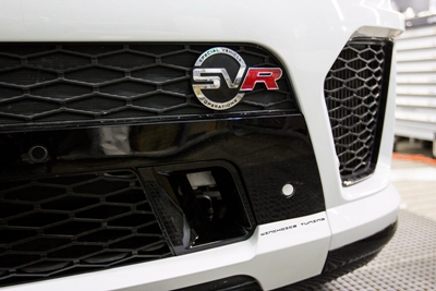Land Rover 路虎 攬勝SVR 改裝升級包圍 安裝完成