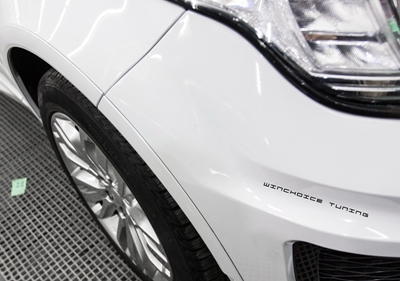 Land Rover 路虎 攬勝SVR 改裝升級包圍 安裝完成
