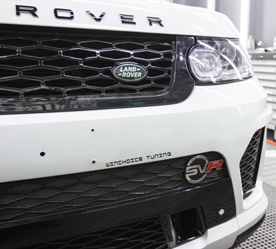 Land Rover 路虎 攬勝SVR 改裝升級包圍 安裝完成