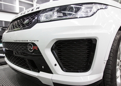 Land Rover 路虎 攬勝SVR 改裝升級包圍 安裝完成