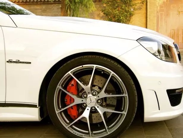 奔馳  C63  507 限量版 AMG 原裝鍛造 19寸