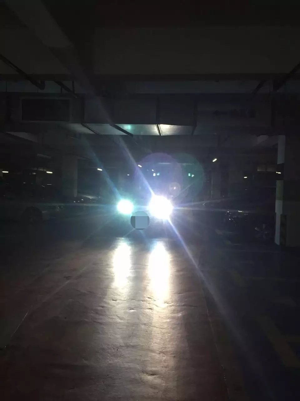 长城h6车灯改装Q5双光透镜   深圳光速车改改灯