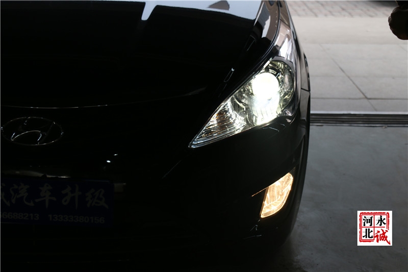 【永誠汽車】石家莊瑞納改燈，Q5小糸透鏡+飛利浦4200K氙氣燈+歐司朗安定