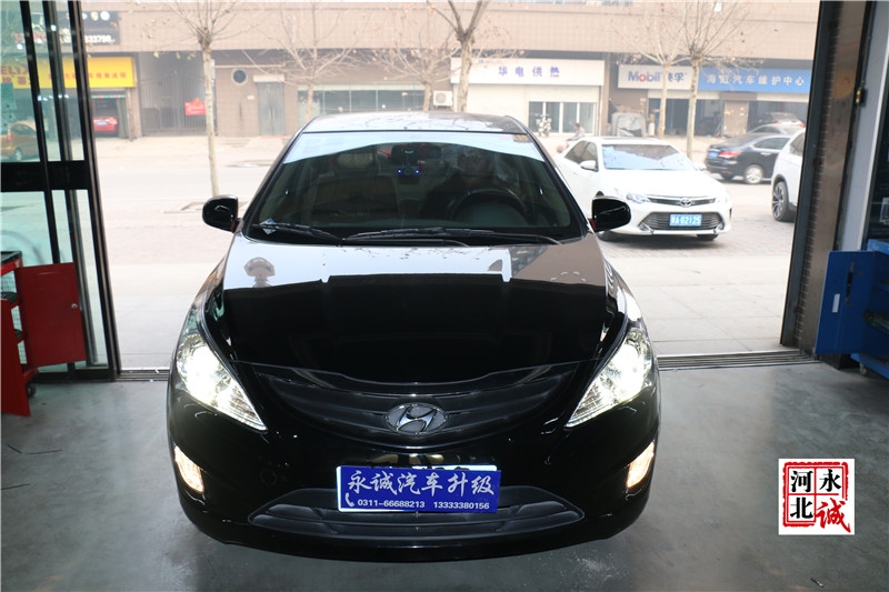 【永誠汽車】石家莊瑞納改燈，Q5小糸透鏡+飛利浦4200K氙氣燈+歐司朗安定
