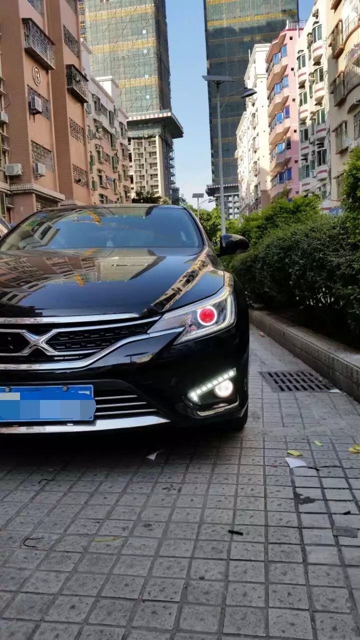 豐田系例車燈升級Q5雙光透鏡    深圳光速車改改燈