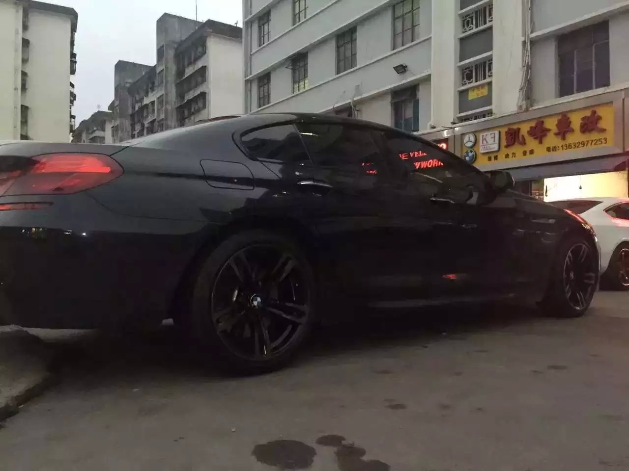 寶馬，換 原裝 鍛造 19寸！完工！
