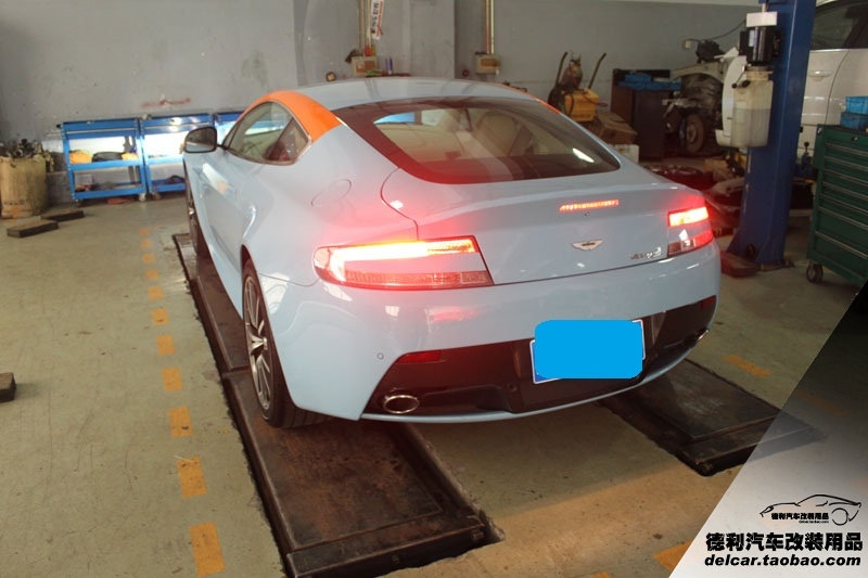 馬丁 Vantage 改裝 TUBI 排氣