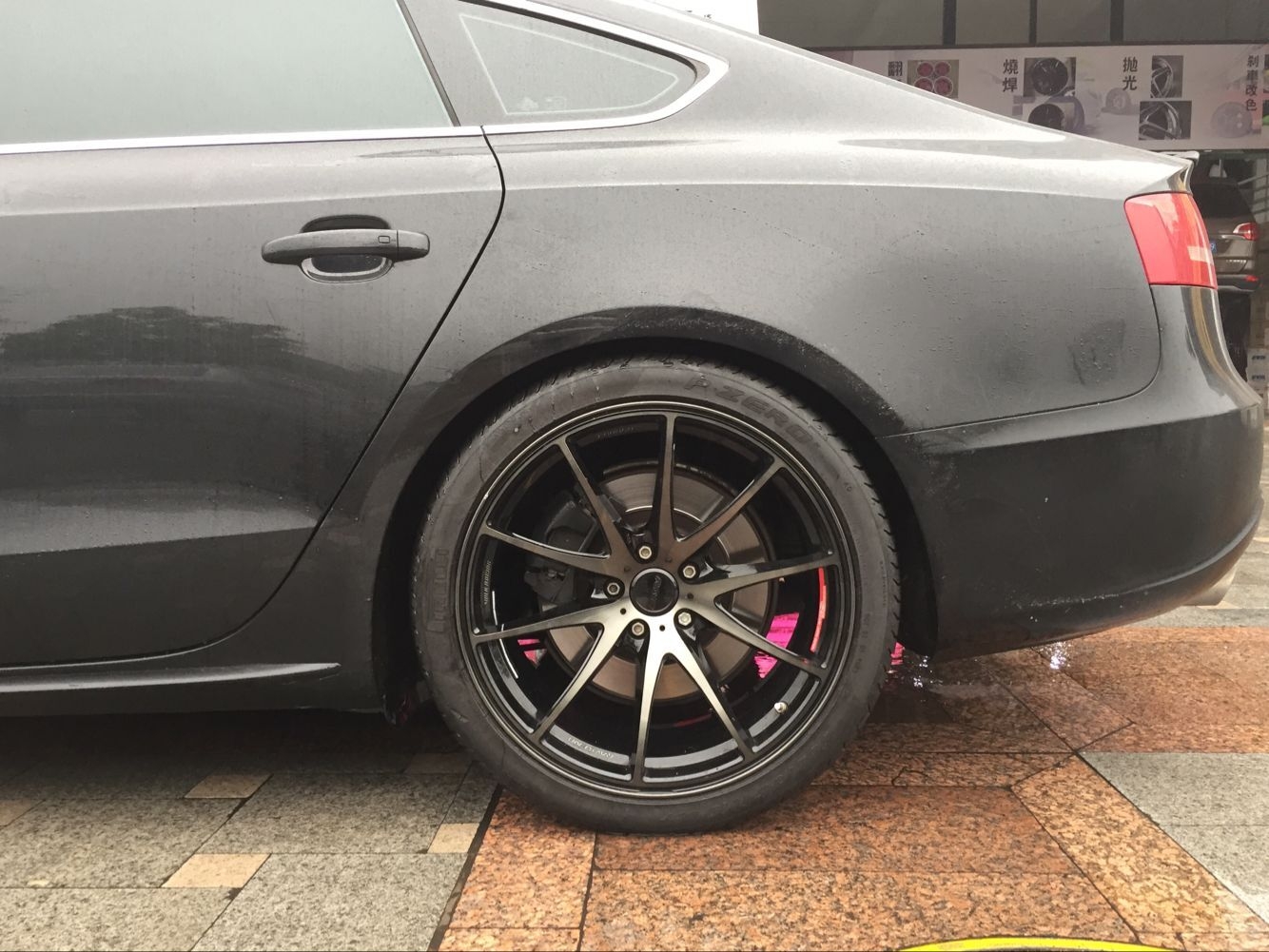 奧迪S5升級 RAYS G25 KK 絕版色