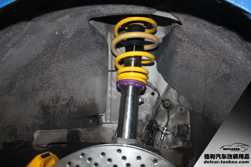 奧迪TTS 改裝 KW V3減震 BREMBO GT剎車 BC HBS02 鍛造輪圈
