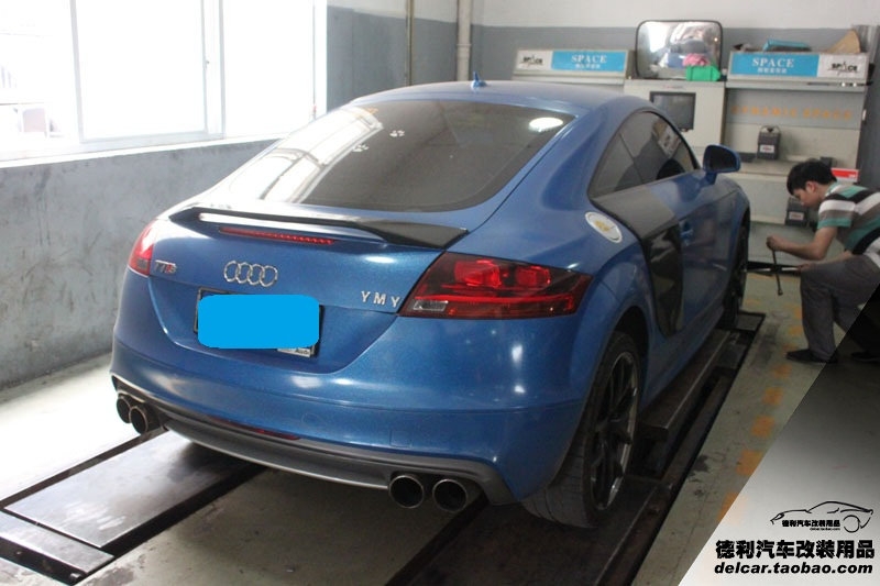 奧迪TTS 改裝 KW V3減震 BREMBO GT剎車 BC HBS02 鍛造輪圈